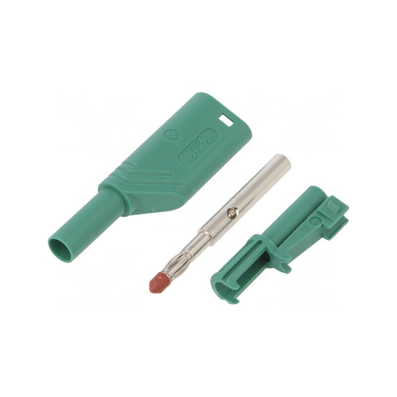 Mufă banană verde 4mm 24A 1kVDC 0,5-2,5mm2 | Electronic-mag.ro | Componente Electronice Mufă banană verde 4mm 24A 1kVDC 0,5-2,5mm2 | Electronic-mag.ro | Componente Electronice
