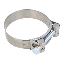 Colier cu Şurub oţel Cromat 24mm 80-85mm | Electronic-mag.ro | Componente Electronice