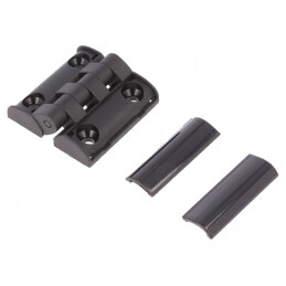 Balama Neagră Tehnopolimer PA 38x39.5mm | Electronic-mag.ro | Componente Electronice