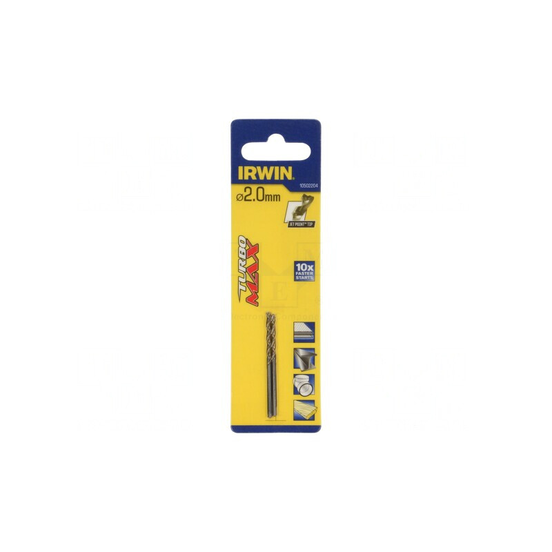 Burghiu Metal 2mm HSS 2buc TURBOMAX | Electronic-mag.ro | Componente Electronice Burghiu Metal 2mm HSS 2buc TURBOMAX | Electronic-mag.ro | Componente Electronice
