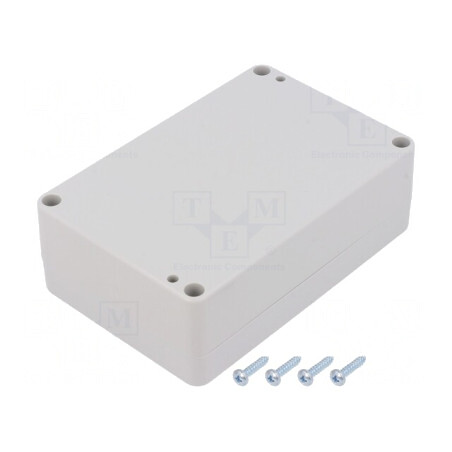 Carcasă universală ABS gri deschis 70x105x35mm | Electronic-mag.ro | Componente Electronice