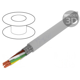 Cablu Li2YCY-TP Ecranat 3x2x0,25mm²
