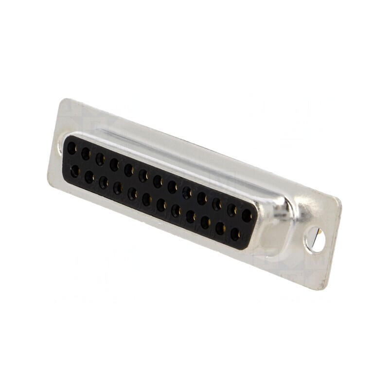 Conector D-Sub 25-Pin Mamă PCB THT 5A | Electronic-mag.ro | Componente Electronice