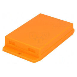 Carcasă Universală ABS Portocalie 70.6mm x 105mm x 20.5mm | Electronic-mag.ro | Componente Electronice