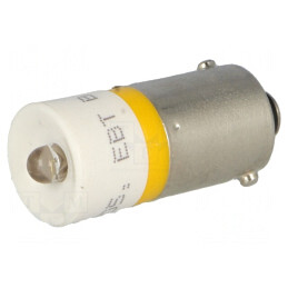 Lampă LED galbenă 24V BA9S | Electronic-mag.ro | Componente Electronice