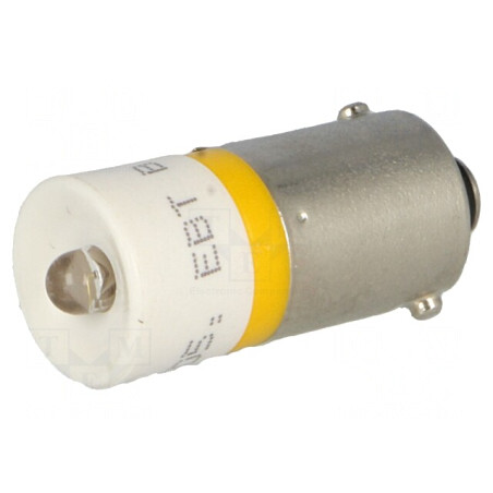 Lampă LED galbenă 24V BA9S | Electronic-mag.ro | Componente Electronice