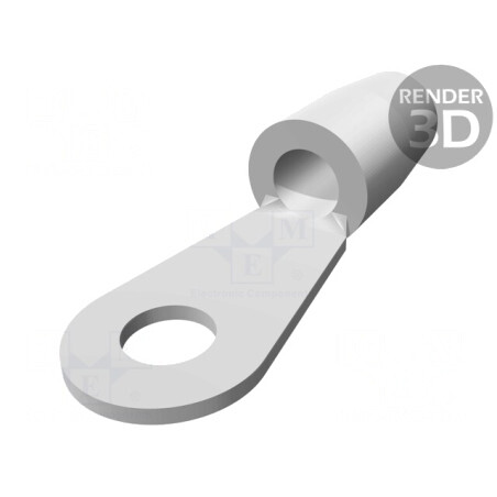 Vârf Inelar Crimpat Izolat 4,82mm 6,64-10,5mm² | Electronic-mag.ro | Componente Electronice