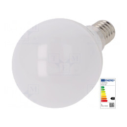 Lampă LED E14 5.5W Alb Cald 2700K 470lm | Electronic-mag.ro | Componente Electronice