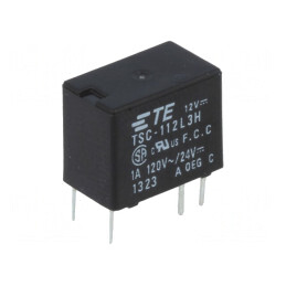 Releu electromagnetic SPDT 12VDC 1A | Electronic-mag.ro | Componente Electronice