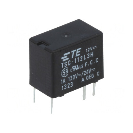 Releu electromagnetic SPDT 12VDC 1A | Electronic-mag.ro | Componente Electronice