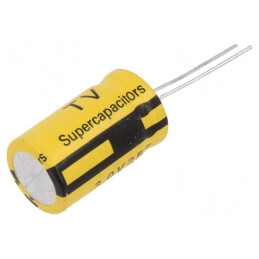 Supercondensator THT 25F 3V 7.5mm