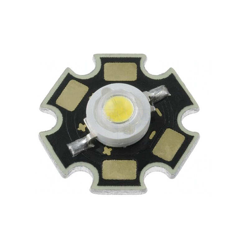 LED Alb Cald 1W 80-90lm 120° | Electronic-mag.ro | Componente Electronice