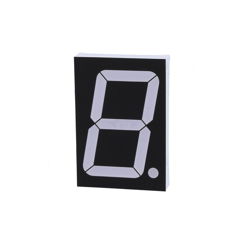 Afișaj LED 7 Segmente 56mm Albastru | Electronic-mag.ro | Componente Electronice