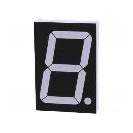 Afișaj LED 7 Segmente 56mm Albastru | Electronic-mag.ro | Componente Electronice