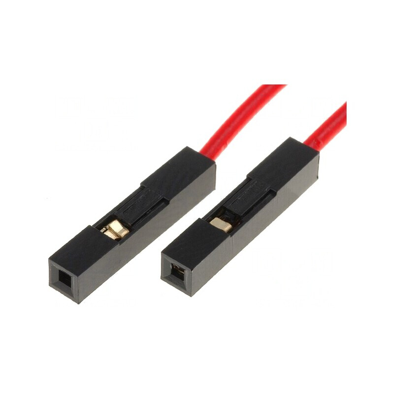 Cablu Conectare Roșu 250mm 10buc | Electronic-mag.ro | Componente Electronice
