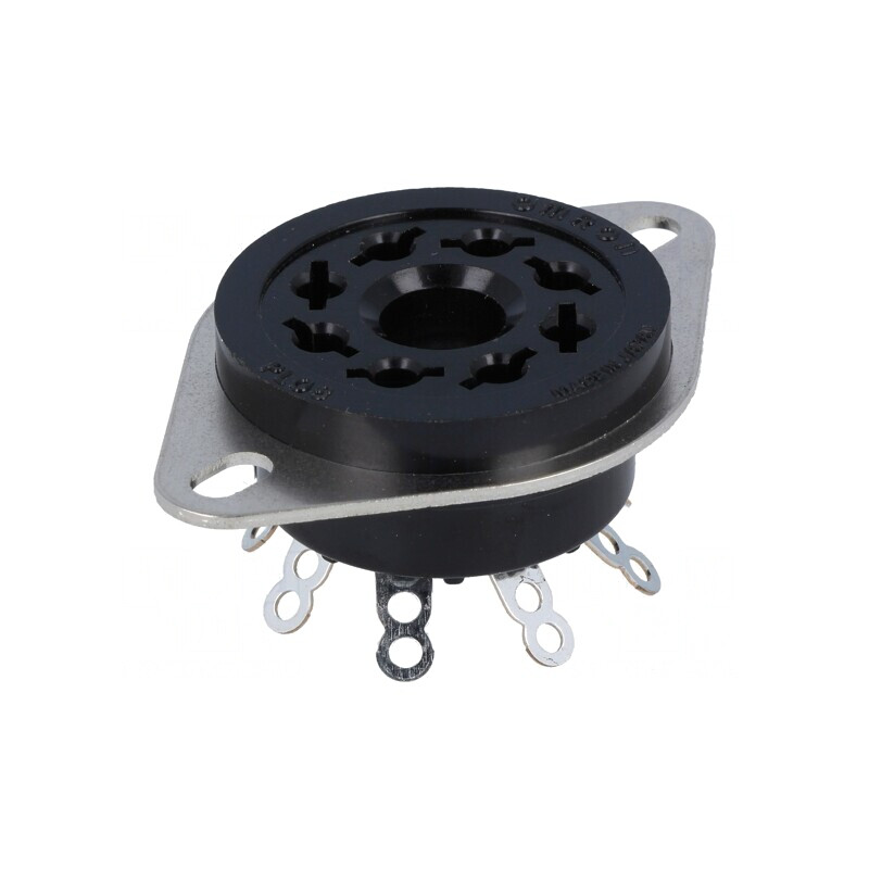 Stativ cu 8 Pinuri și Soclu Rotund MK2 | Electronic-mag.ro | Componente Electronice