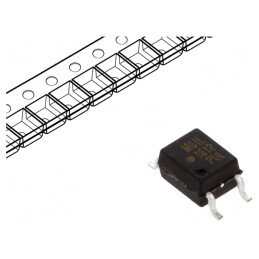 Optocuplor SMD CMOS 3,75kV 10Mbps SO5