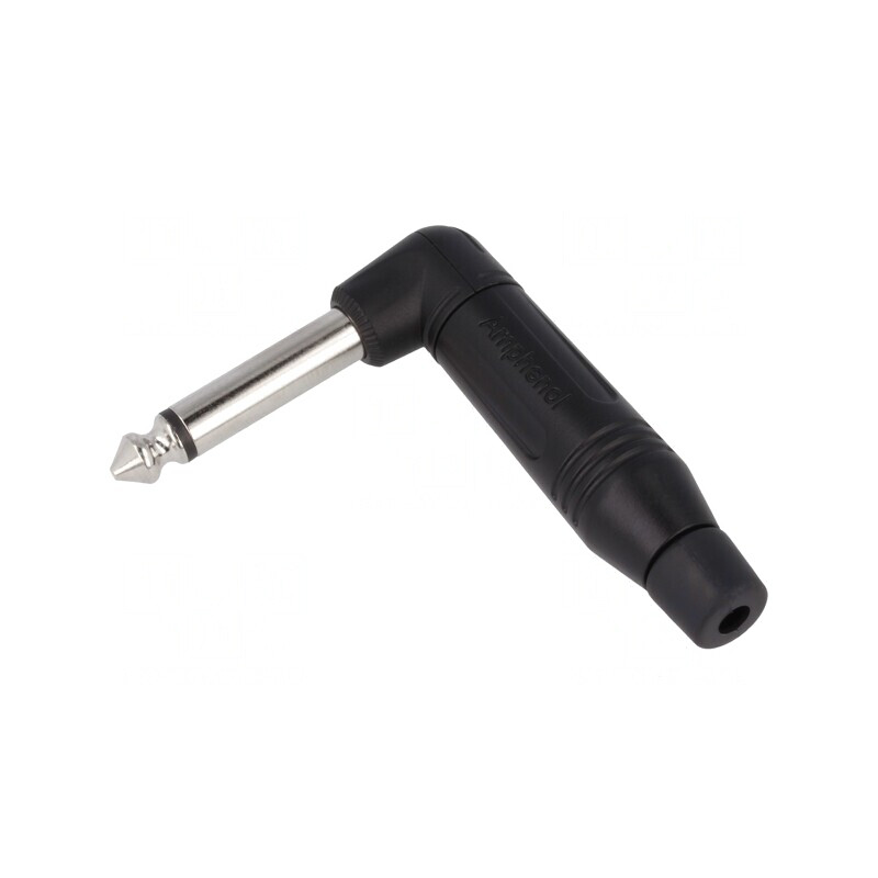 Mufă Jack 6,3mm Tată Mono Unghi 90° pe Cablu | Electronic-mag.ro | Componente Electronice
