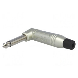 Mufă Jack 6,3mm Tată Mono Unghi 90° Pe Cablu | Electronic-mag.ro | Componente Electronice