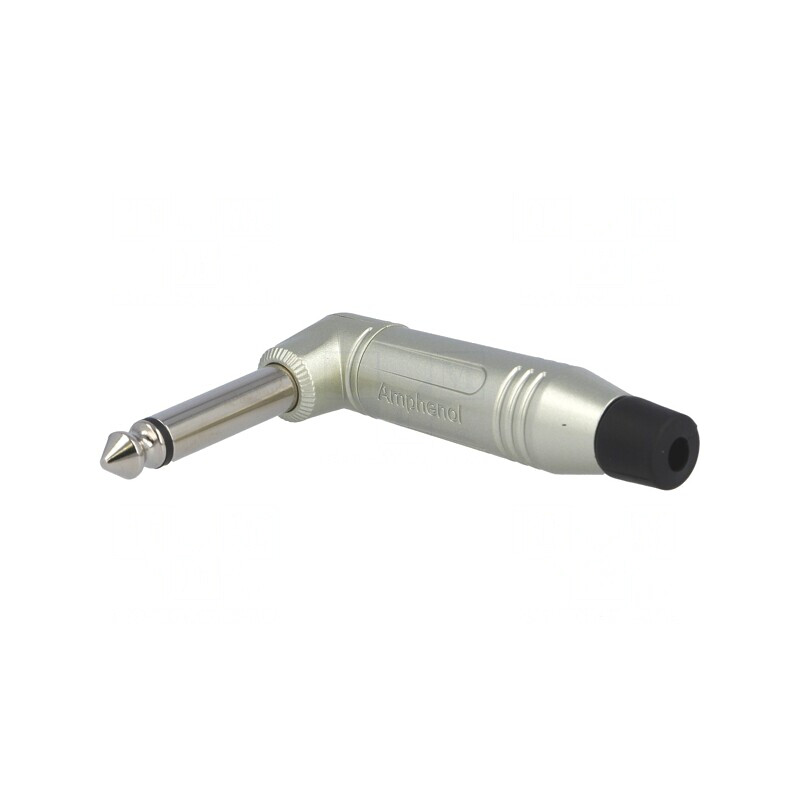 Mufă Jack 6,3mm Tată Mono Unghi 90° Pe Cablu | Electronic-mag.ro | Componente Electronice