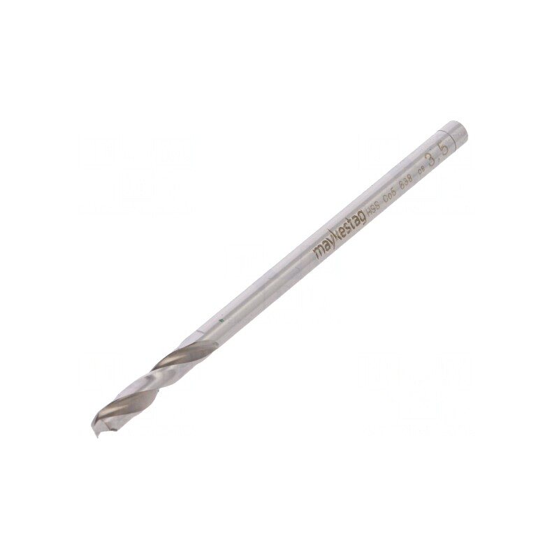 Burghiu Metal 3.5mm HSS-E Cobalt | Electronic-mag.ro | Componente Electronice