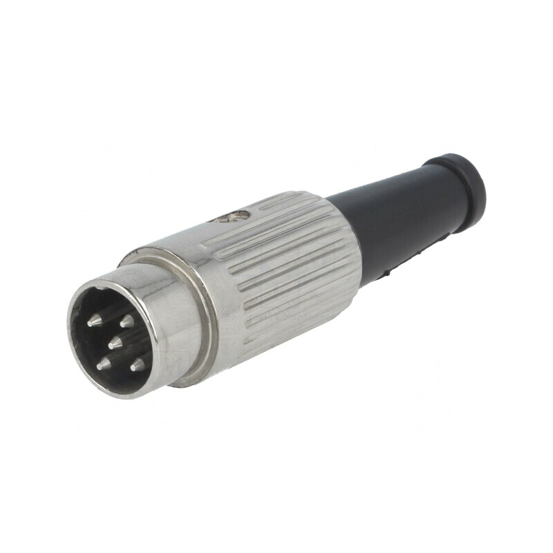Mufă DIN 5 pini 34V drept pe cablu | Electronic-mag.ro | Componente Electronice Mufă DIN 5 pini 34V drept pe cablu | Electronic-mag.ro | Componente Electronice