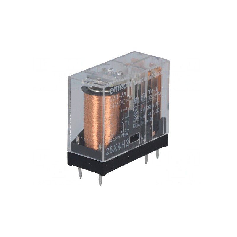 Releu Electromagnetic DPST-NO 24VDC 5A | Electronic-mag.ro | Componente Electronice Releu Electromagnetic DPST-NO 24VDC 5A | Electronic-mag.ro | Componente Electronice