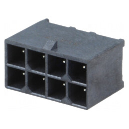 Soclu cablu-placă Mega-Fit 5,7mm PIN 8 23A THT | Electronic-mag.ro | Componente Electronice