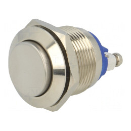 Comutator Anti-Vandalism 2A/36VDC IP65 Ø19mm | Electronic-mag.ro | Componente Electronice