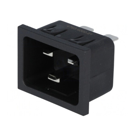 Conector Alimentare AC 16A 250V IEC 60320 | Electronic-mag.ro | Componente Electronice