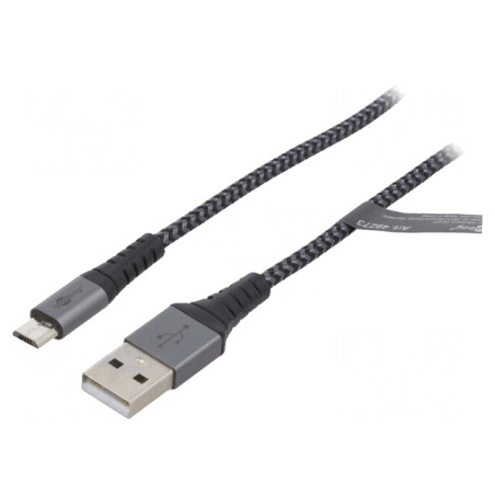 Cablu USB 2.0 USB A la Micro USB 0.5m 480Mbps | Electronic-mag.ro | Componente Electronice