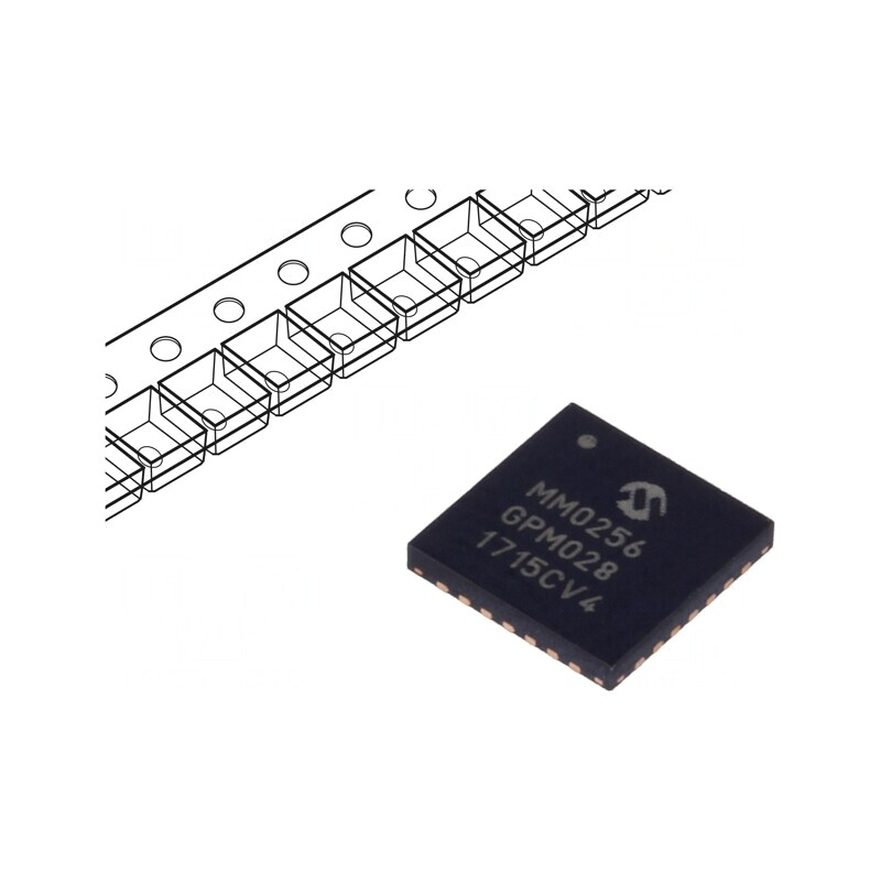 Microcontroler PIC 256kB 2-3.6V SMD QFN28 PIC32 | Electronic-mag.ro | Componente Electronice