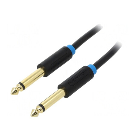 Cablu Jack 6,3mm Aurit 3m PVC | Electronic-mag.ro | Componente Electronice