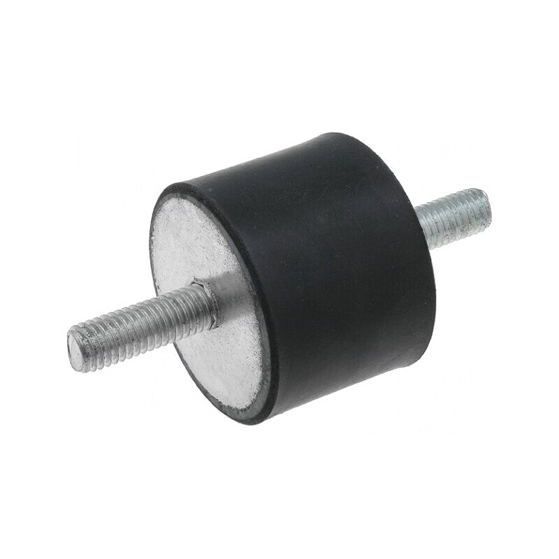 Atenuator de Vibrații M8 40mm Guma | Electronic-mag.ro | Componente Electronice