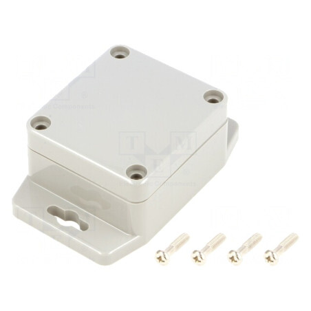 Carcasă universală cu lame de fixare 58x64x35mm | Electronic-mag.ro | Componente Electronice