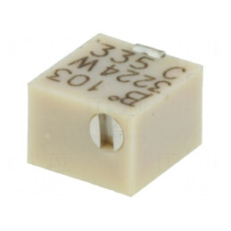 Potentiometru Multiturn 10kΩ 250mW SMD±10% | Electronic-mag.ro | Componente Electronice