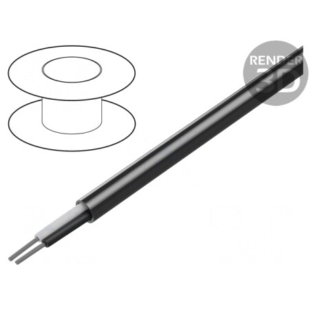 Cablu Electric 1x2x18AWG Cu Neecranat PVC 305m | Electronic-mag.ro | Componente Electronice