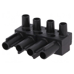 Conector regletă deconectabilă ST18 neagră | Electronic-mag.ro | Componente Electronice