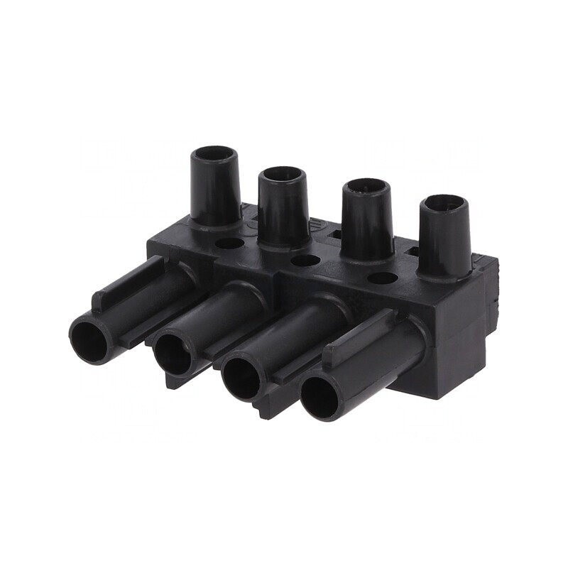 Conector regletă deconectabilă ST18 neagră | Electronic-mag.ro | Componente Electronice