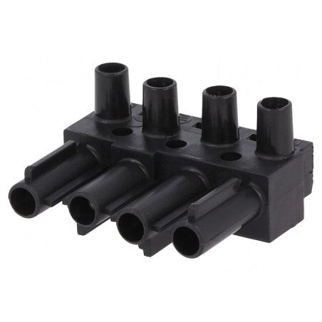 Conector regletă deconectabilă ST18 neagră | Electronic-mag.ro | Componente Electronice