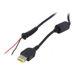 Cablu Slim 2x0,5mm2 Negru 1,2m | Electronic-mag.ro | Componente Electronice