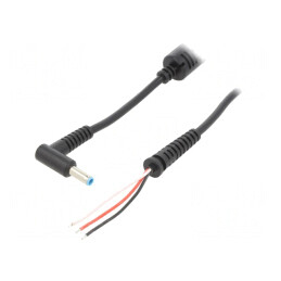 Cablu Negru 3x0,5mm2 DC 4,5/3,0 1,2m | Electronic-mag.ro | Componente Electronice