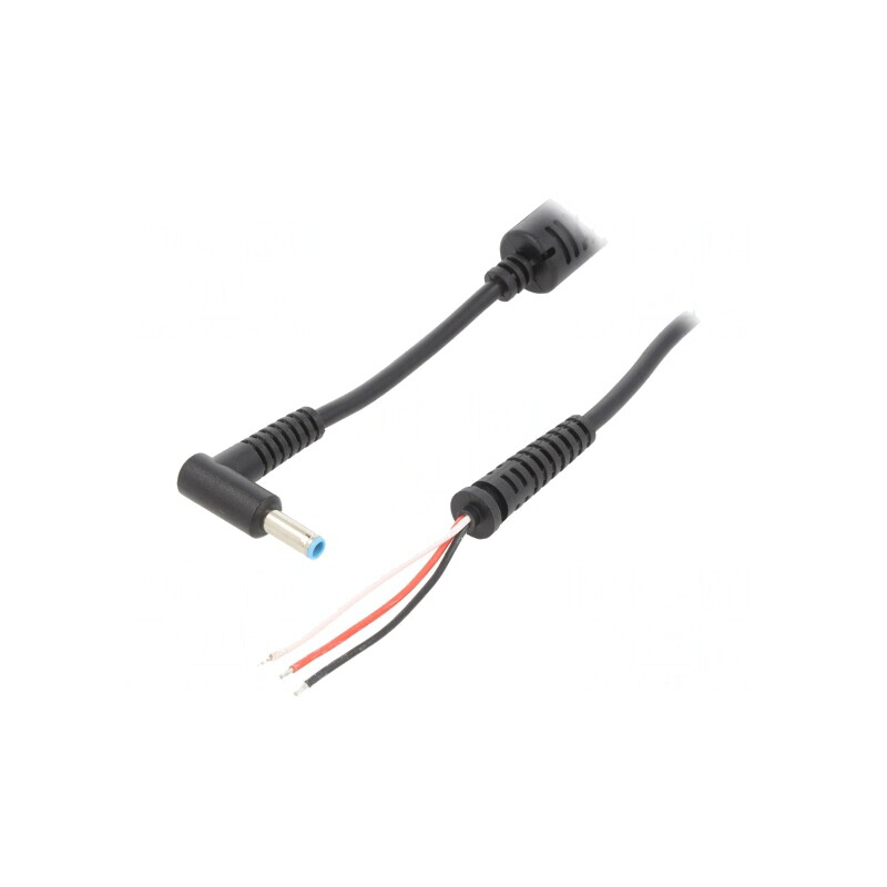 Cablu Negru 3x0,5mm2 DC 4,5/3,0 1,2m | Electronic-mag.ro | Componente Electronice