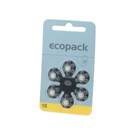 Baterie Zinc-Aer 1.4V AC10 85mAh Set 6 Bucăți | Electronic-mag.ro | Componente Electronice