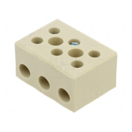 Regletă de Conexiuni cu Șurub 16mm2 450V 3 Piste | Electronic-mag.ro | Componente Electronice