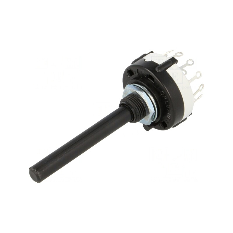 Comutator Rotativ 3 Pozitii 0.15A 250VDC 4 Sectiuni 30° | Electronic-mag.ro | Componente Electronice