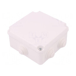 Cutie de Conexiuni pentru Perete 108x108x58mm | Electronic-mag.ro | Componente Electronice