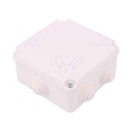 Cutie de Conexiuni pentru Perete 108x108x58mm | Electronic-mag.ro | Componente Electronice