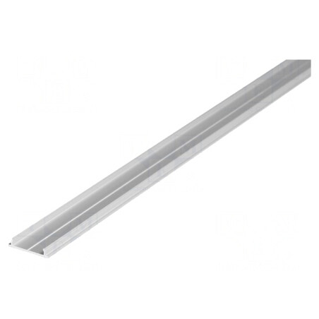 Profil Aluminiu pentru Module LED Natural 2m FIX12 de Suprafață | Electronic-mag.ro | Componente Electronice