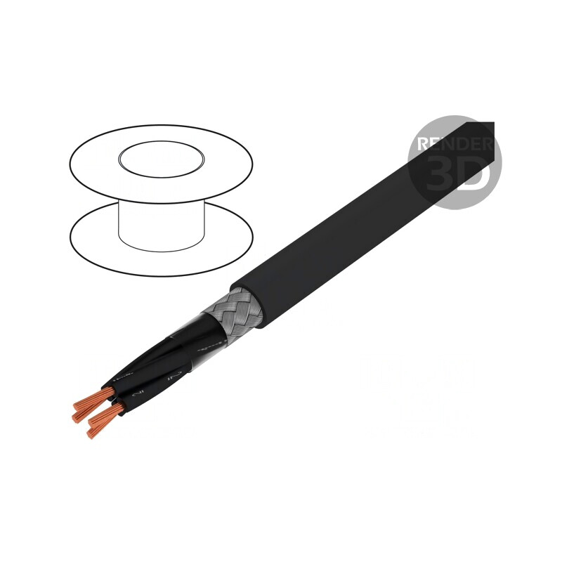 Cablu ÖLFLEX CLASSIC 115 CY 4x1mm2 PVC Negru 300/500V | Electronic-mag.ro | Componente Electronice